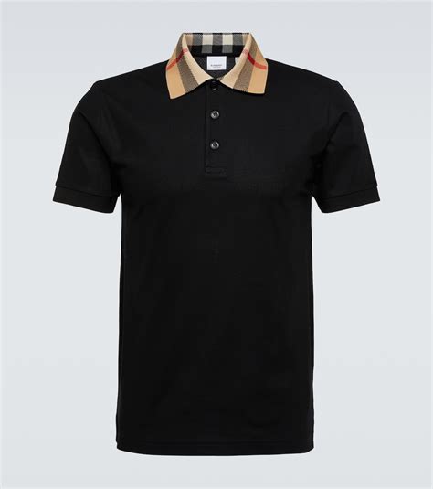 burberry white mens polo|Burberry polo shirts men's black.